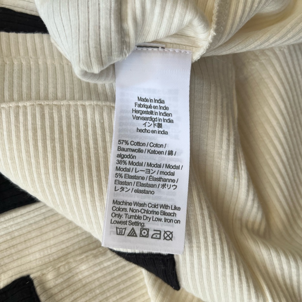 JCrew Vintage Rib Lady Jacket Cardigan XXS Ivory Black Gold Buttons $79.50 BW073 - Picture 9 of 13